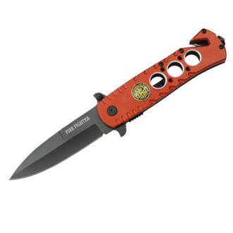 Spring Assist Legal Automatic Knife Fire Fighter Rescue 1