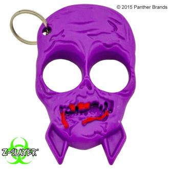 Zombie Skull Self Defense ABS Keychain