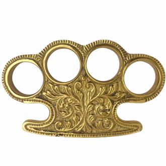 11.5 Ounce Ammo Grade Brass Knuckles Floral