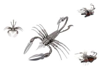 Snake Eye Fantasy Scorpion Knife Overall 15