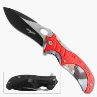 11222-RDEA - 3D Printed Speed Tech Spring Assisted Great American Eagle Pocket Knife