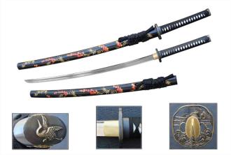 Snake Eye Warrior Classic Handmade Heavy Duty Samurai Katana 4