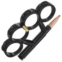 BB1499 - Bullet Knife Dark Suppressor Ammo Knuckle Cartridge