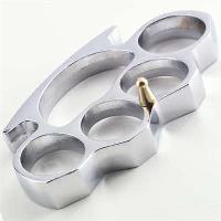 PK2289SV - Silver Color Belt Buckle &amp; Knuckle