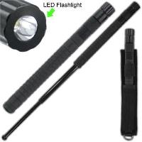 AZ134-26 - Tactical Heat Tempered Square Grip Flashlight Baton 26 in