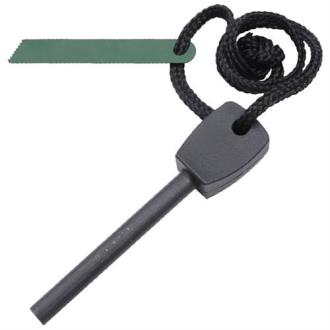 Wilderness Magnesium Flint Fire Strike Starter Black