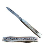 1005SG - DAMASCUS DOCTOR&#39;S KNIFE BONE HANDLE