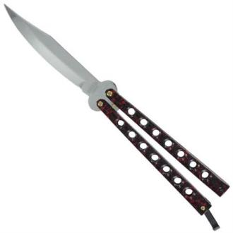 Butterfly Knife Red 131RE Butterfly Knives Tools