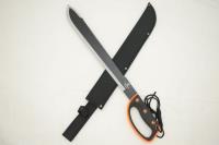 HK-770OR - Machete ABS Handle with Stainless Steel Saw Blade