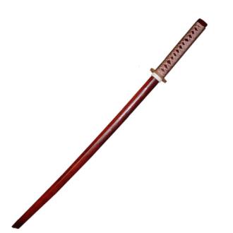 Burgundy Bokken Practice Sword