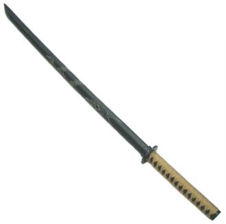 40in Hardwood Practice Katana 1807D - Ninja Samurai Swords