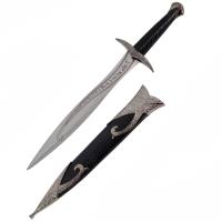 SI18208 - 15 3/4&quot; Short Fantasy Elven Sword Dagger with Scabbard