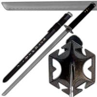 SS1286 - Ninja Straight Blade Samurai Double Pegged Katana