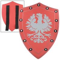 FM1434RD - Elegant Noble Eagle Medieval Foam Shield