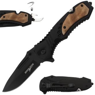 Sped Tech Gentleman's Assisted Opening Knife 4.5in Plan Edge Blade