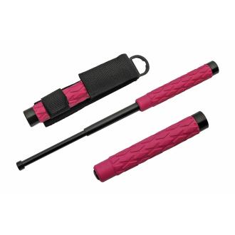 16" PINK/BLACK BATON