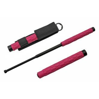 21" PINK/BLACK BATON