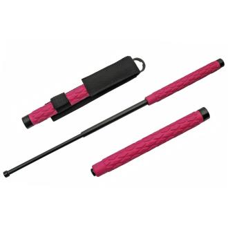 26" PINK/BLACK BATON