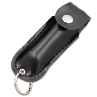 Snake Eye Pepper Spray 1/2 oz Key Chain Carrying Pouch Black