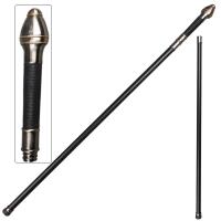 282001 - Medieval Walking Cane Staff Steel Shaft Stick Personal