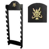 WS8WH - Deluxe Wooden 8 Tier Sword Stand Display