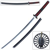 3301 - DEMON SLAYER -TANJIRO kamado Black NICHIRIN SWORD KATANA Metal