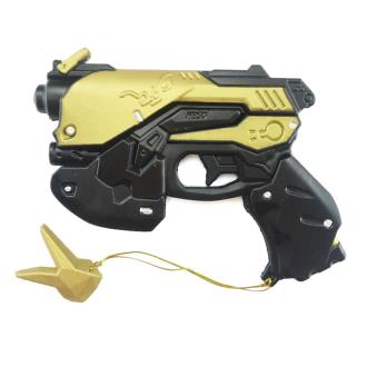 Overwatch D.VA Foam Pistol Cosplay Gun Costume Accessories GOLD
