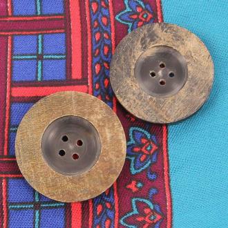 Distressed Handmade Vogue Fashion Buttons