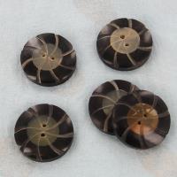 IN19130-5SET - Handmade Horn Pinwheel Fashion Button Set