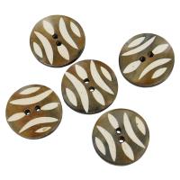 IN19132-5SET - Horn Signature Style Handmade Button Set