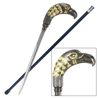 Golden Eagle Sword Cane