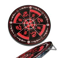 4402-DR - Dragon Throwing Knife Target Dart Board Red