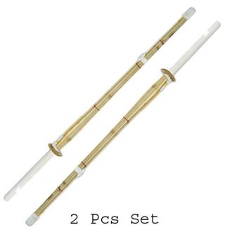 Kendo Bamboo Shinai Training Practice Sword Set