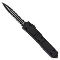 6PA22-50E - Tarantula Auto OTF Glass Breaker Knife Black Serrated