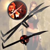 EM-8010 - Bloodrayne Blade Swords (Only Available in Silver)