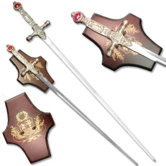 Sword of Magicians with Free Wall Plaque