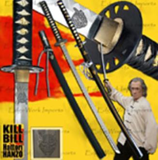 Kill Bill Hattori Hanzo Demon Sword Leather Edition