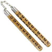 1001RAT - Rattan Wood Chucks Nunchaku