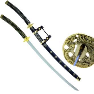 Black Dragon Katana Sword of Dark Malice