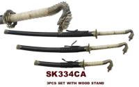 SK334CA - 3 Pcs Drgon Sword Set