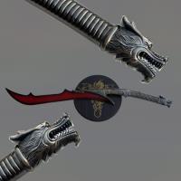 L-1012 - Red Dragon Blade  Open Mouth Sword