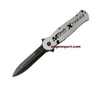 MX-8021GY - MTech XTREME USA Tactical Operations Folding Knife Dagger Point Gunmetal 9.5in