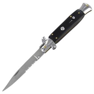 Il Grande Italian Milano Stiletto Dark Ritual Automatic Knife 11