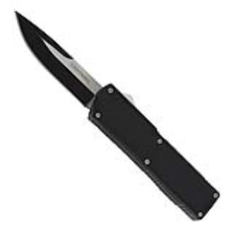 Black Betty Lightning Dual Action Drop Point Automatic OTF Knife