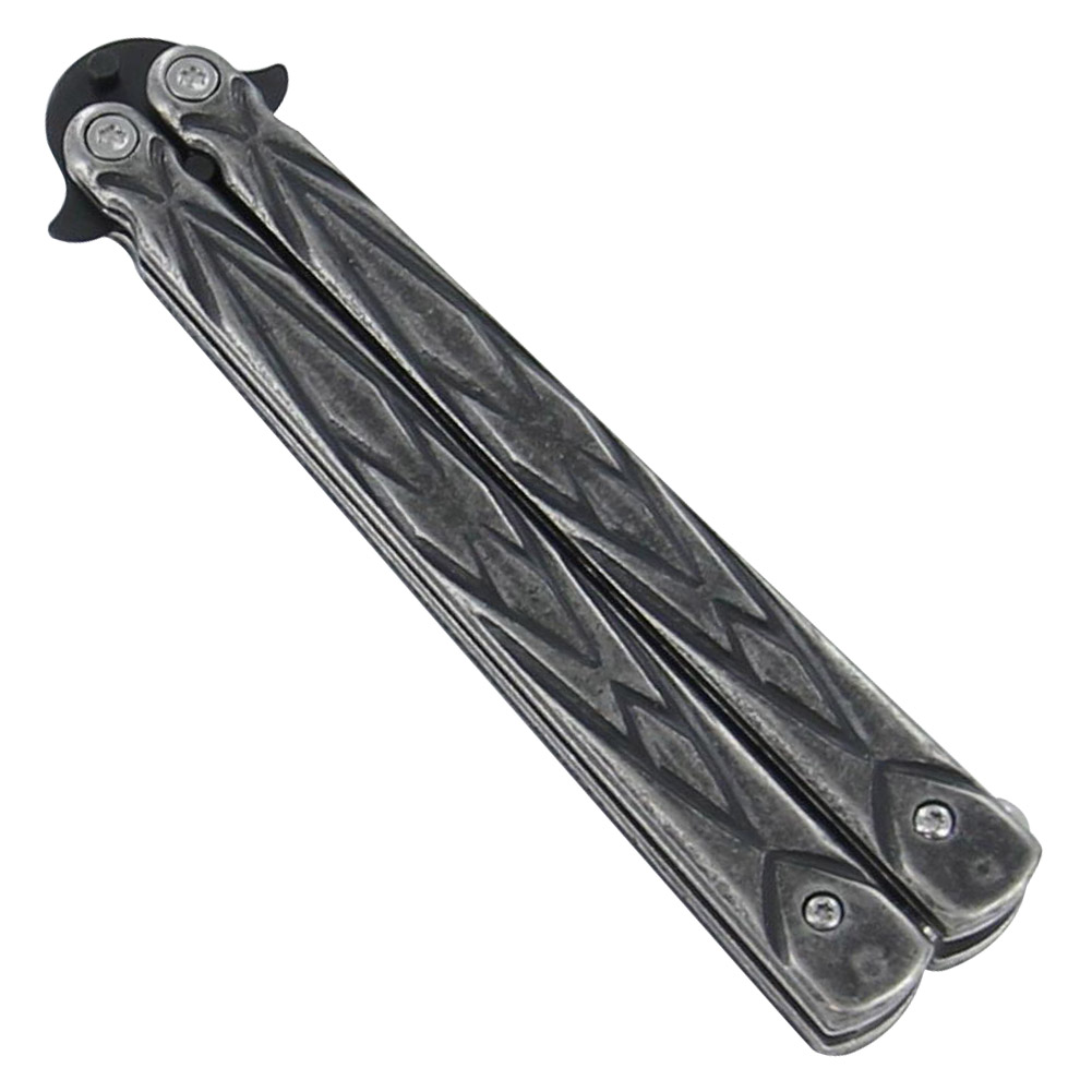 Training Greaser Cool Hair Butterfly Knife