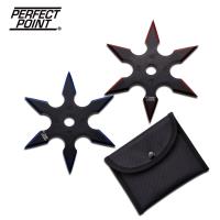 90-16BR - Perfect Point 90-16BR-2 Throwing Star Set 4 Diameter