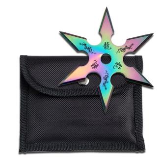 Palmer D's Rainbow Dragon Throwing Star