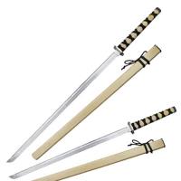 SW-372 - Training Wood Sword Aluminum Blade