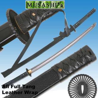 Bushido Musashi Full Tang Samurai with Back Strap