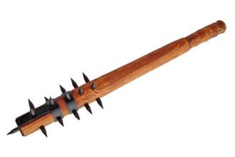 Spike Mace Wooden Club 926795 Axes Maces Spears